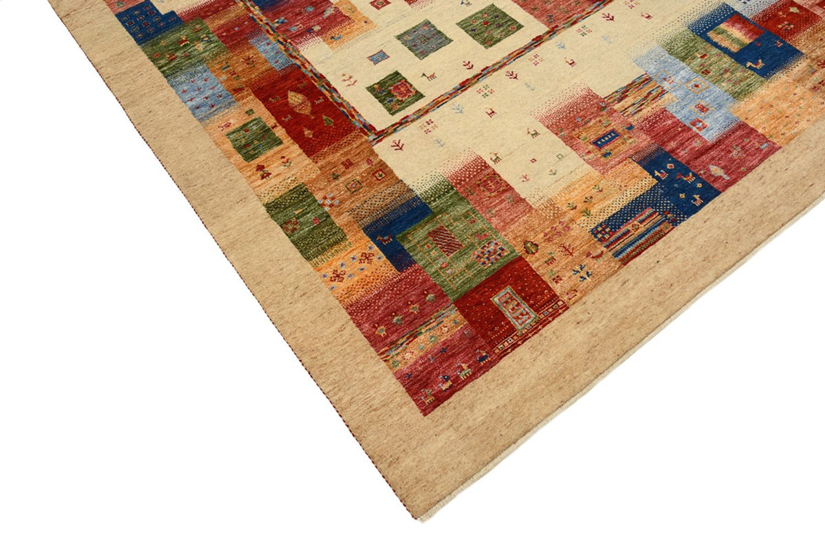 Tappeto Gabbeh - Loribaft Indus - 244 x 177 cm - multicolore