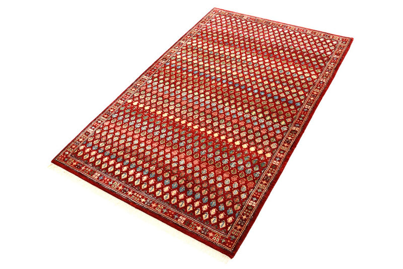 Tappeto di design - 155 x 97 cm - rosso bordeaux