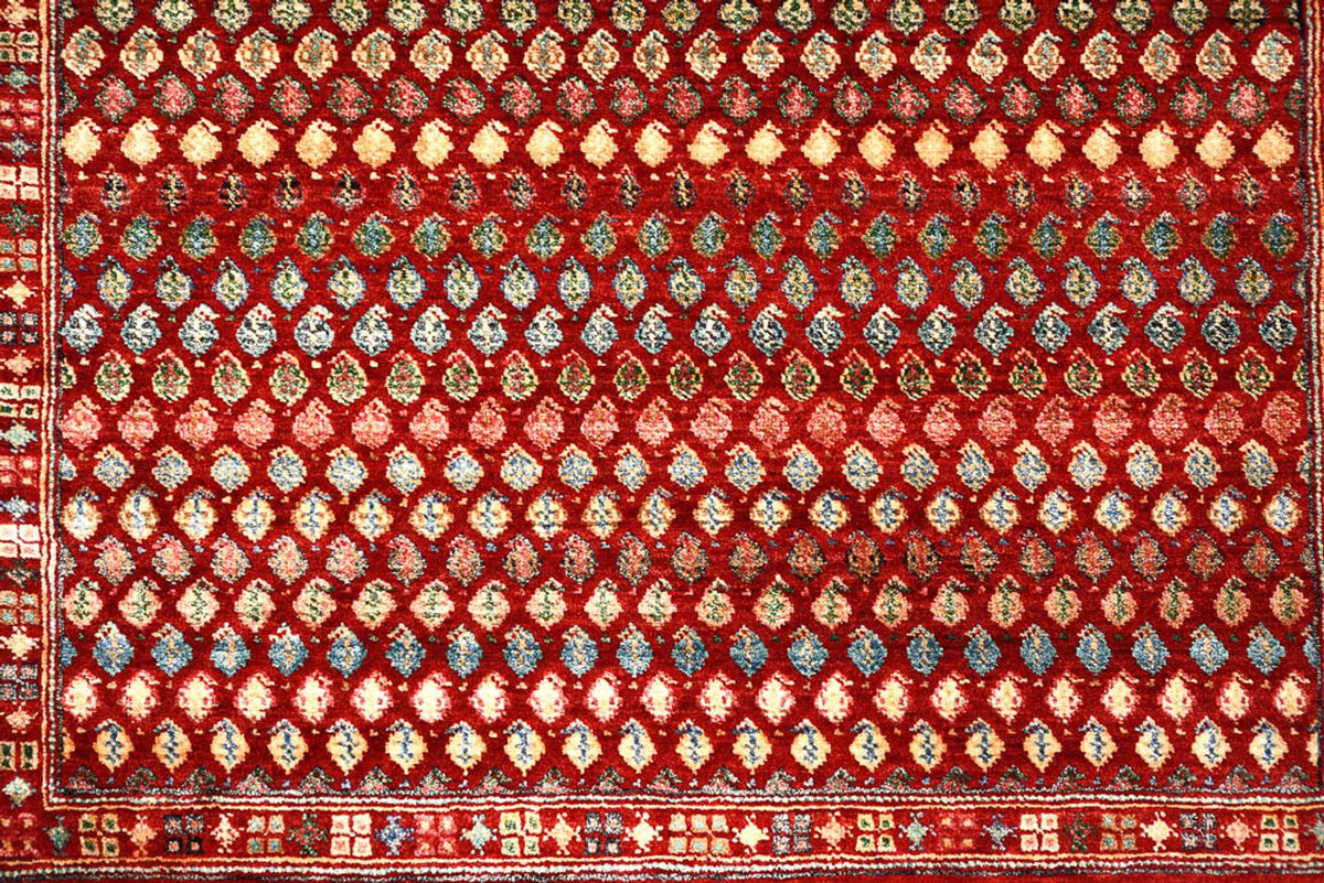 Tappeto di design - 155 x 97 cm - rosso bordeaux
