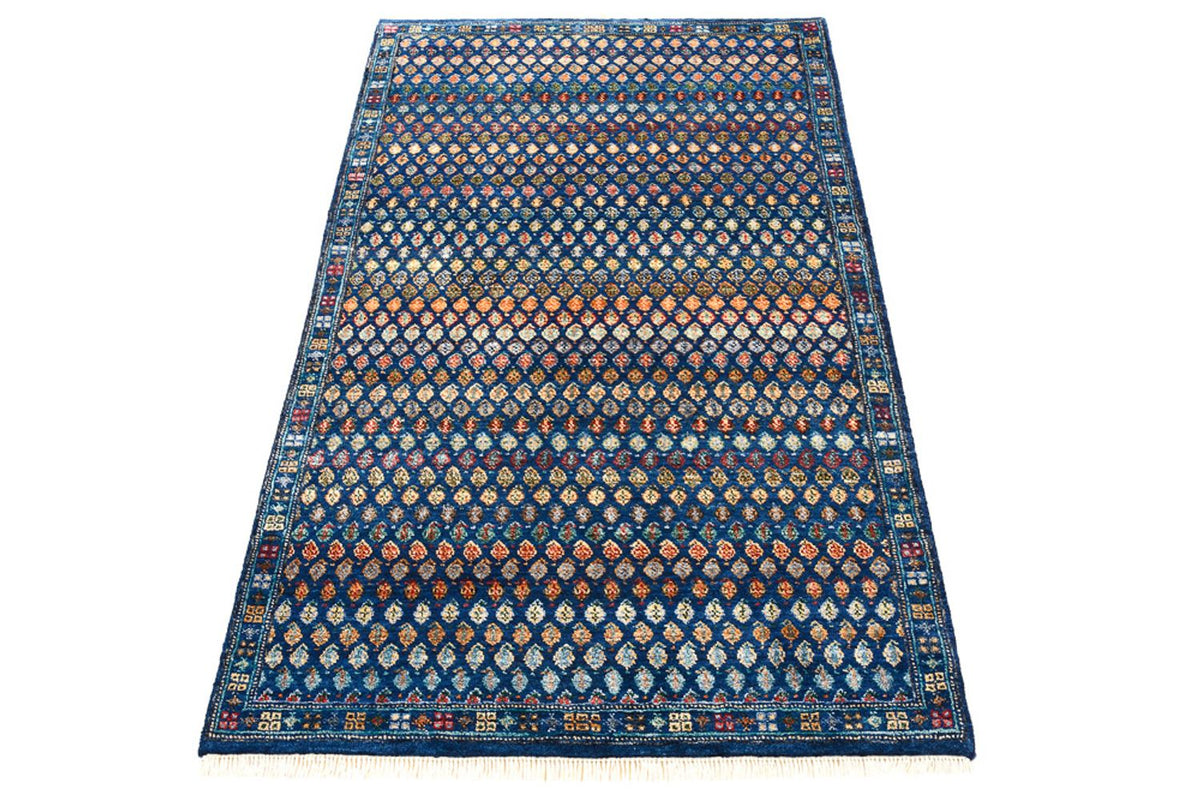 Tappeto di design - 154 x 93 cm - blu scuro
