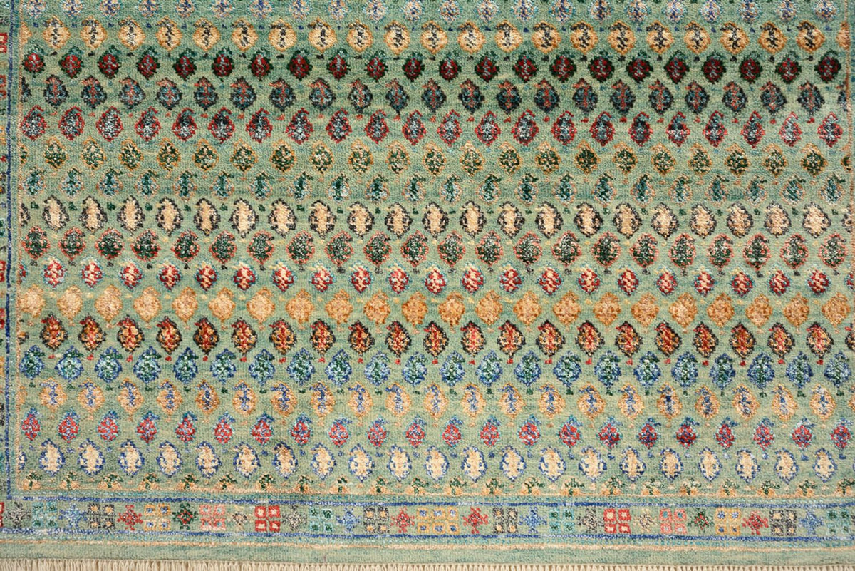 Tappeto di design - 154 x 95 cm - turchese