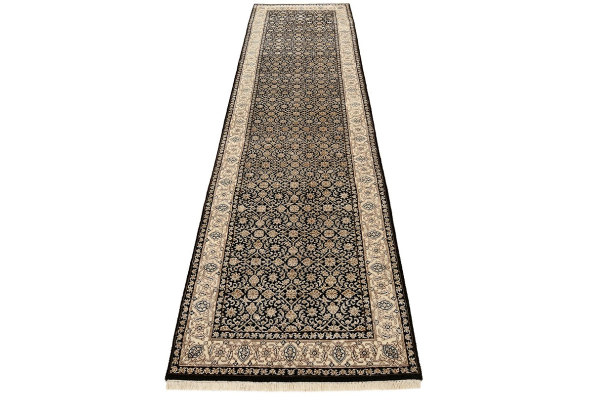 Tappeto corsia Tappeto orientale - Bidjar - Indo - 304 x 83 cm - beige scuro