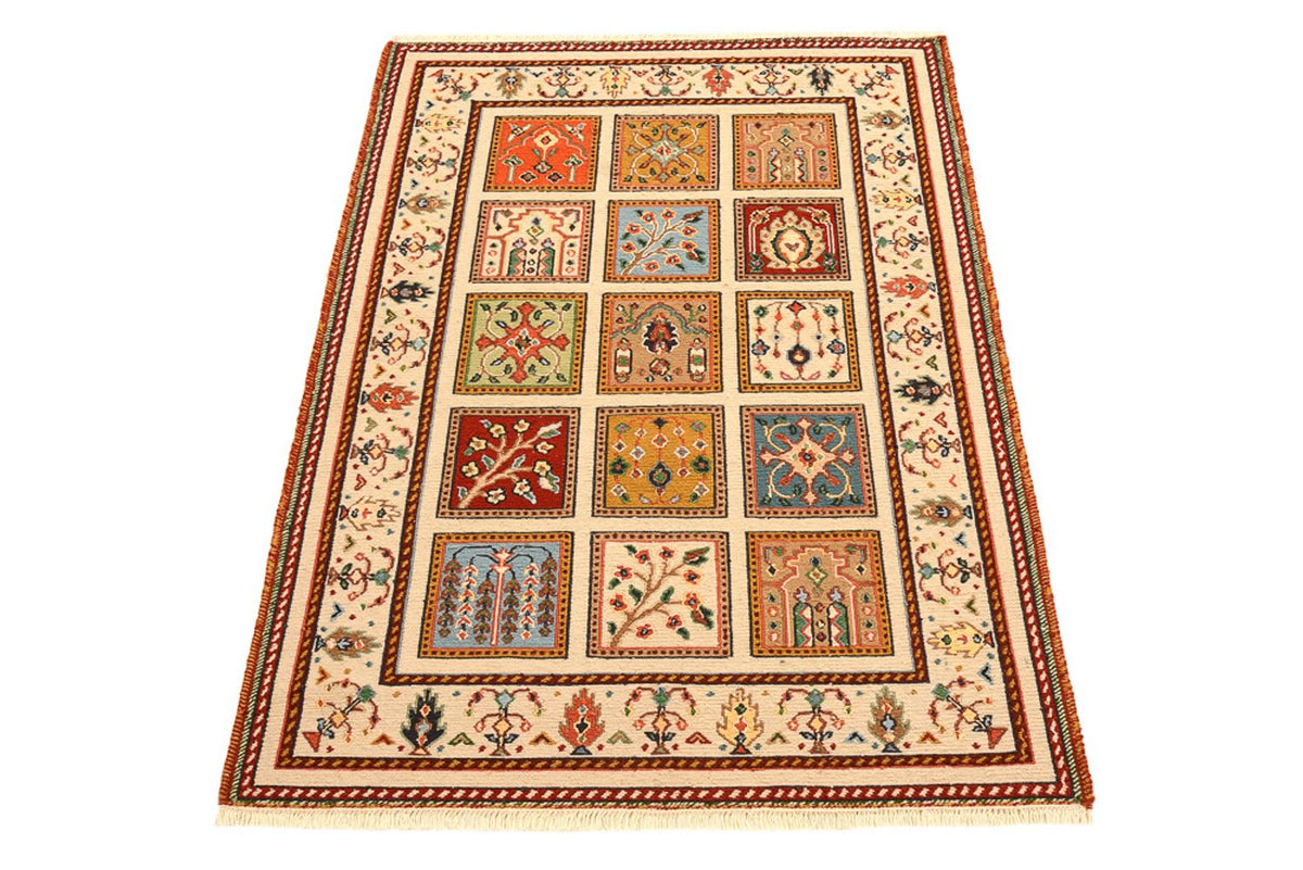 Tappeto orientale - 117 x 84 cm - crema