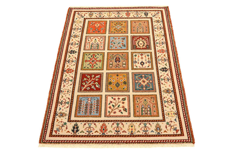 Tappeto orientale - 117 x 84 cm - crema