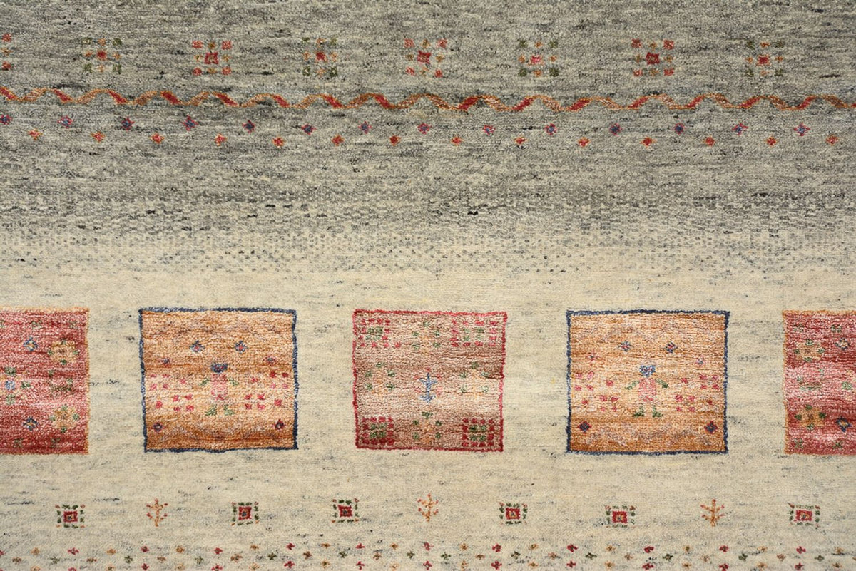 Tappeto Gabbeh - Loribaft Indus - 207 x 158 cm - beige scuro