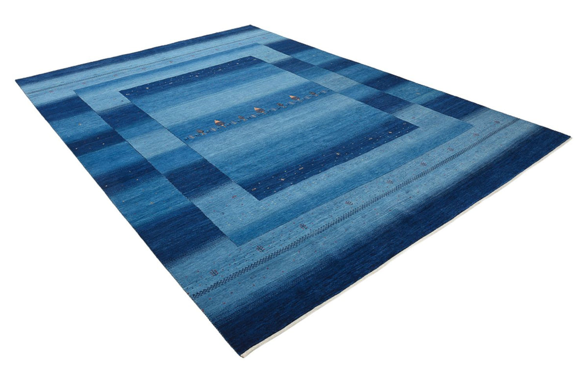 Tappeto Gabbeh - Loribaft Indus - 345 x 247 cm - blu mare