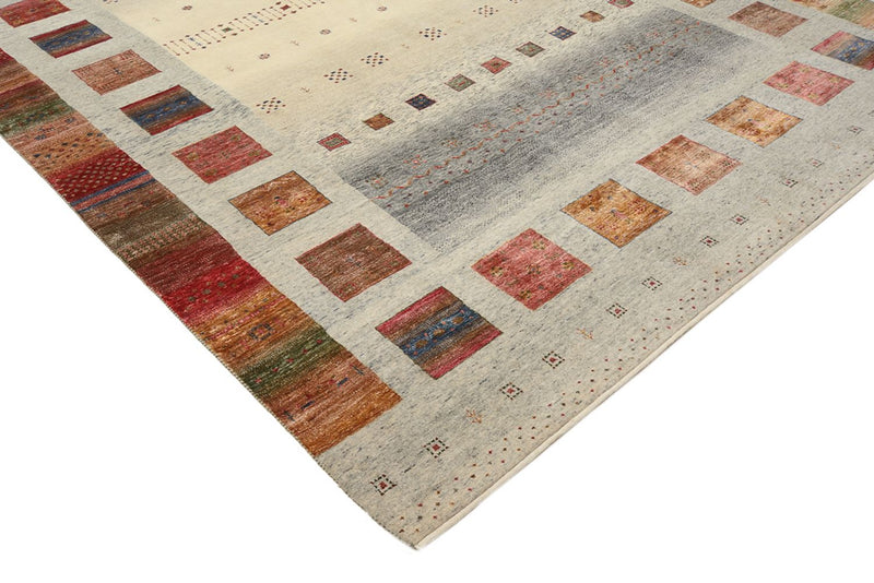 Tappeto Gabbeh - Loribaft Indus - 354 x 248 cm - beige scuro