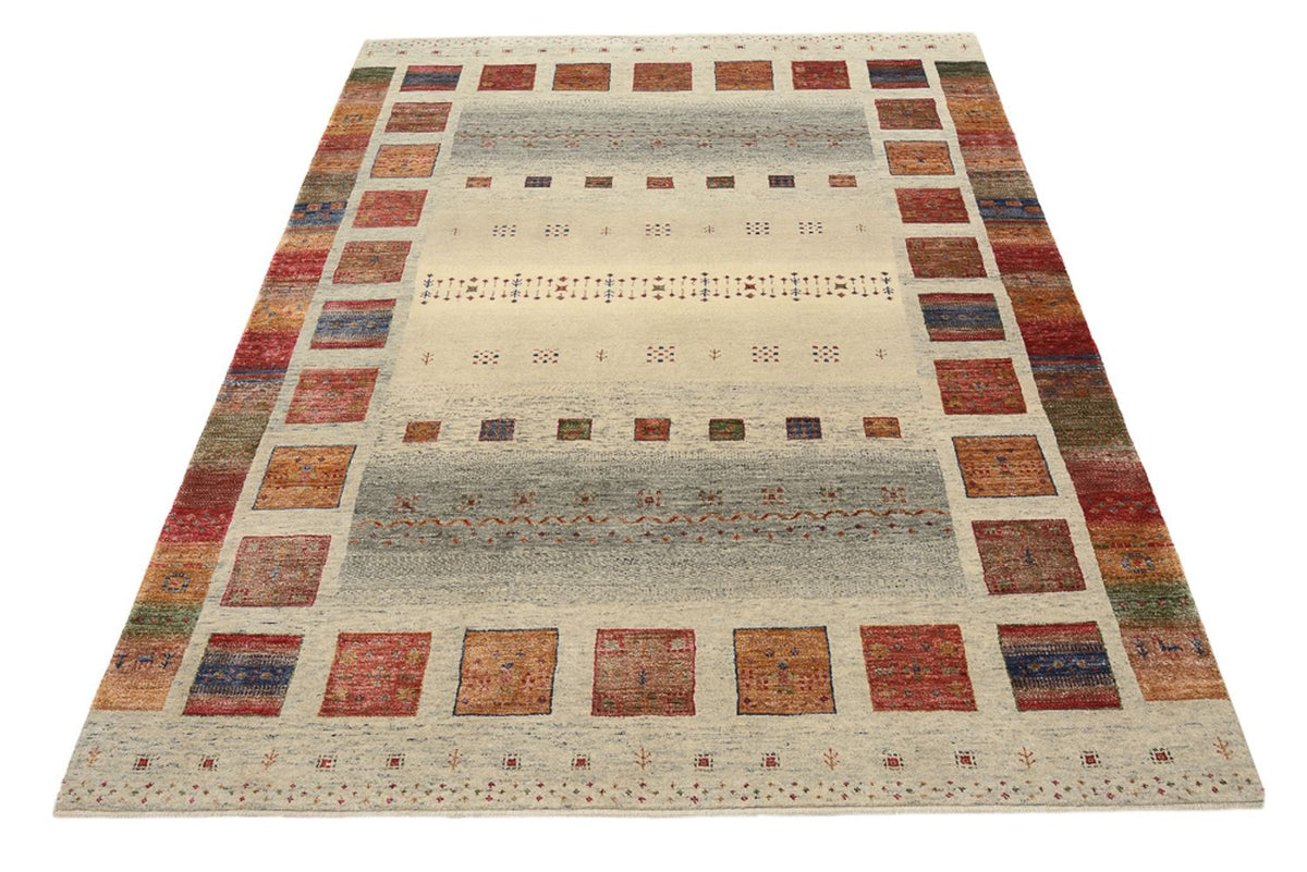 Tappeto Gabbeh - Loribaft Indus - 204 x 154 cm - beige scuro