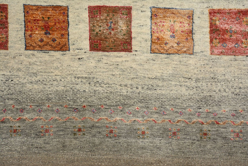 Tappeto Gabbeh - Loribaft Indus - 205 x 157 cm - beige scuro