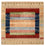 Tappeto Gabbeh - Loribaft Indus quadrato  - 203 x 203 cm - multicolore