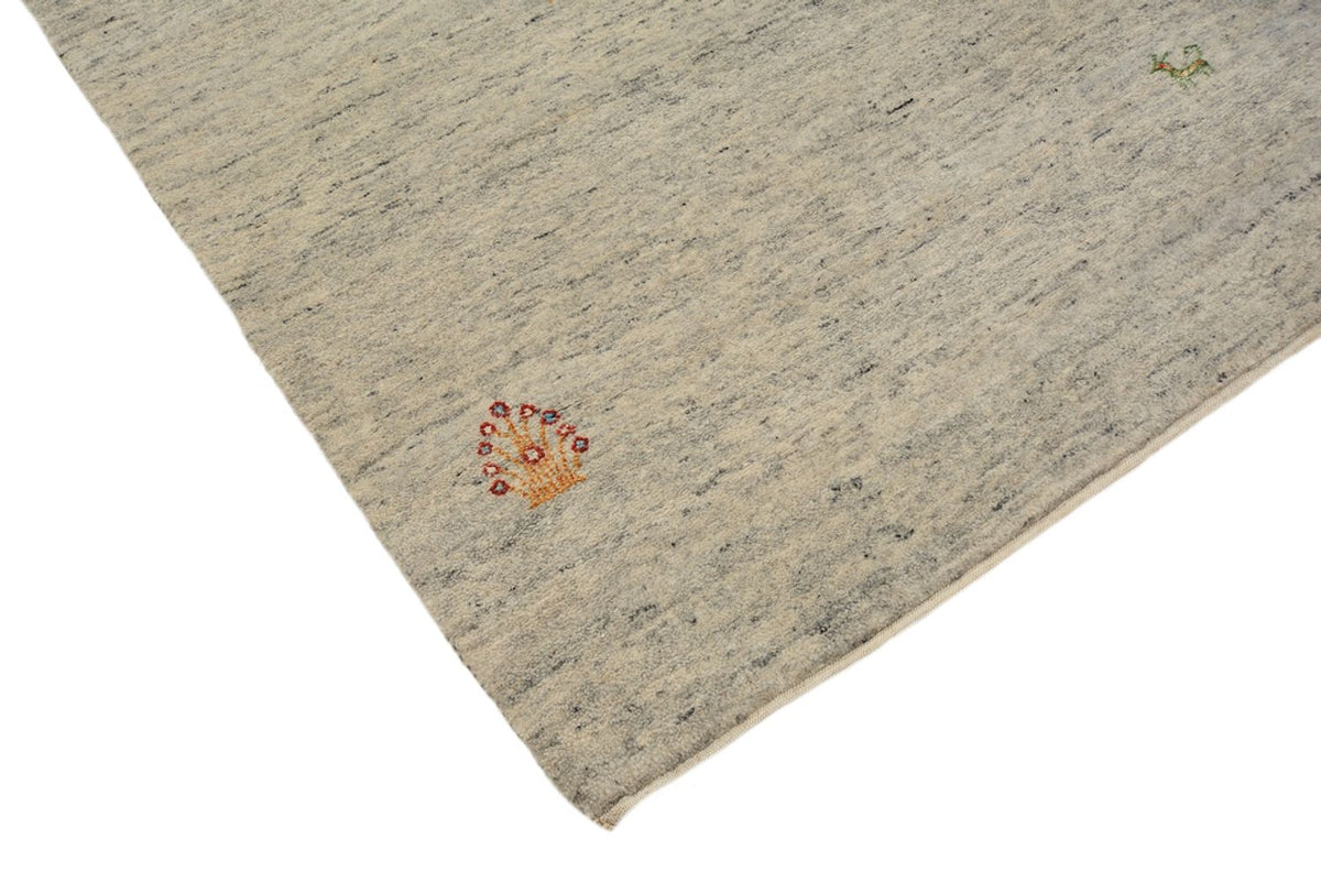 Tappeto corsia Tappeto Gabbeh - Loribaft Indus - 238 x 82 cm - beige scuro