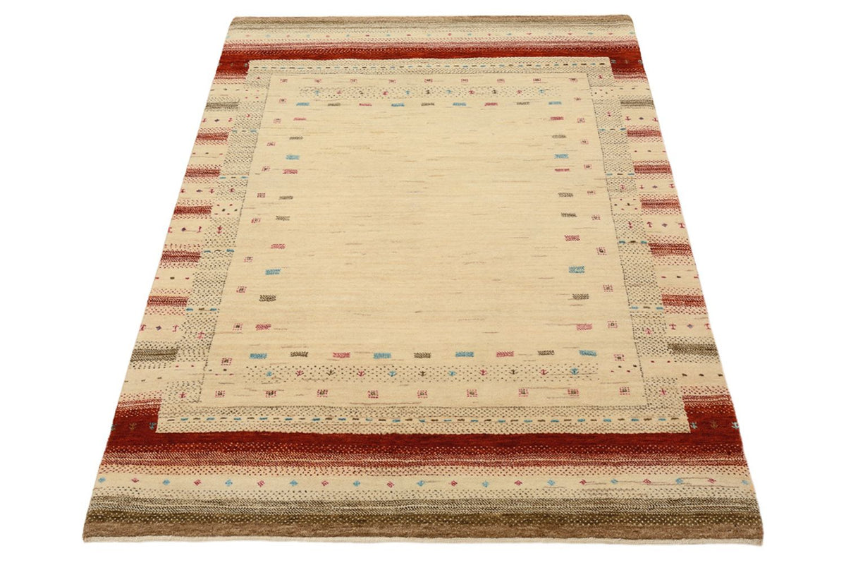 Tappeto Gabbeh - Loribaft Indus - 152 x 106 cm - beige chiaro