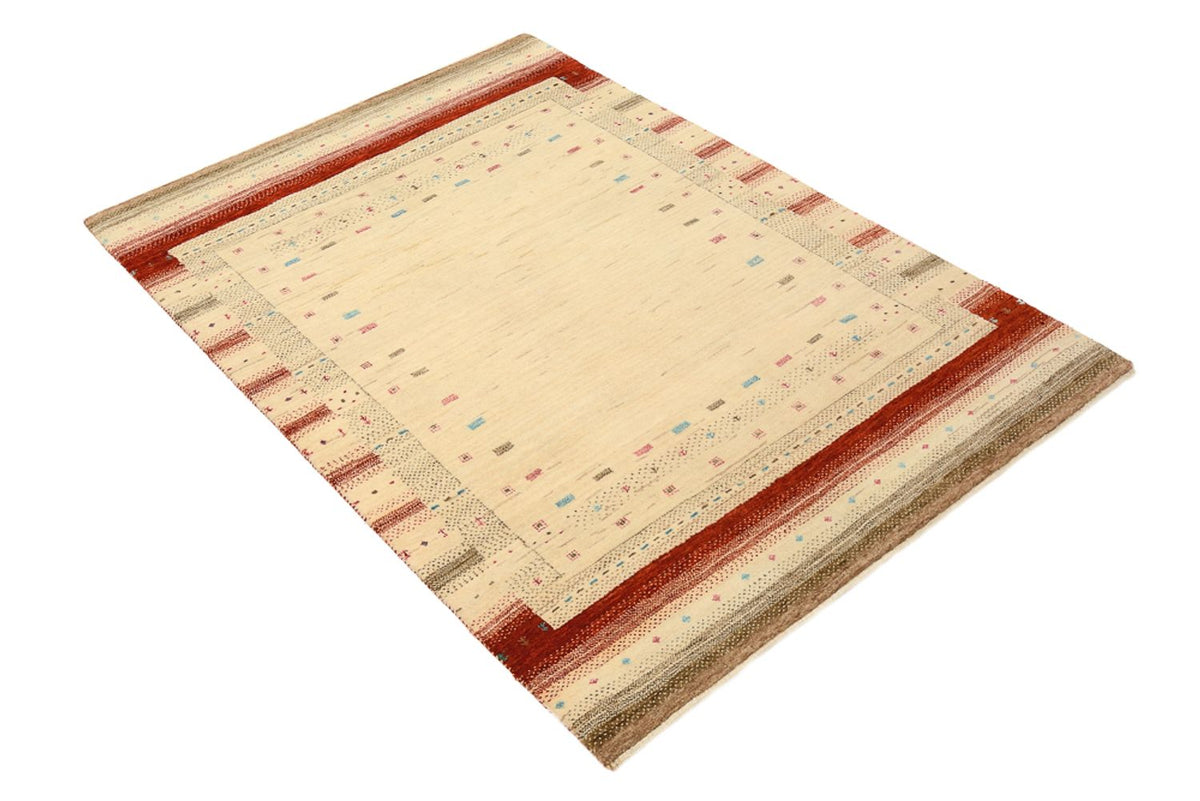 Tappeto Gabbeh - Loribaft Indus - 152 x 106 cm - beige chiaro