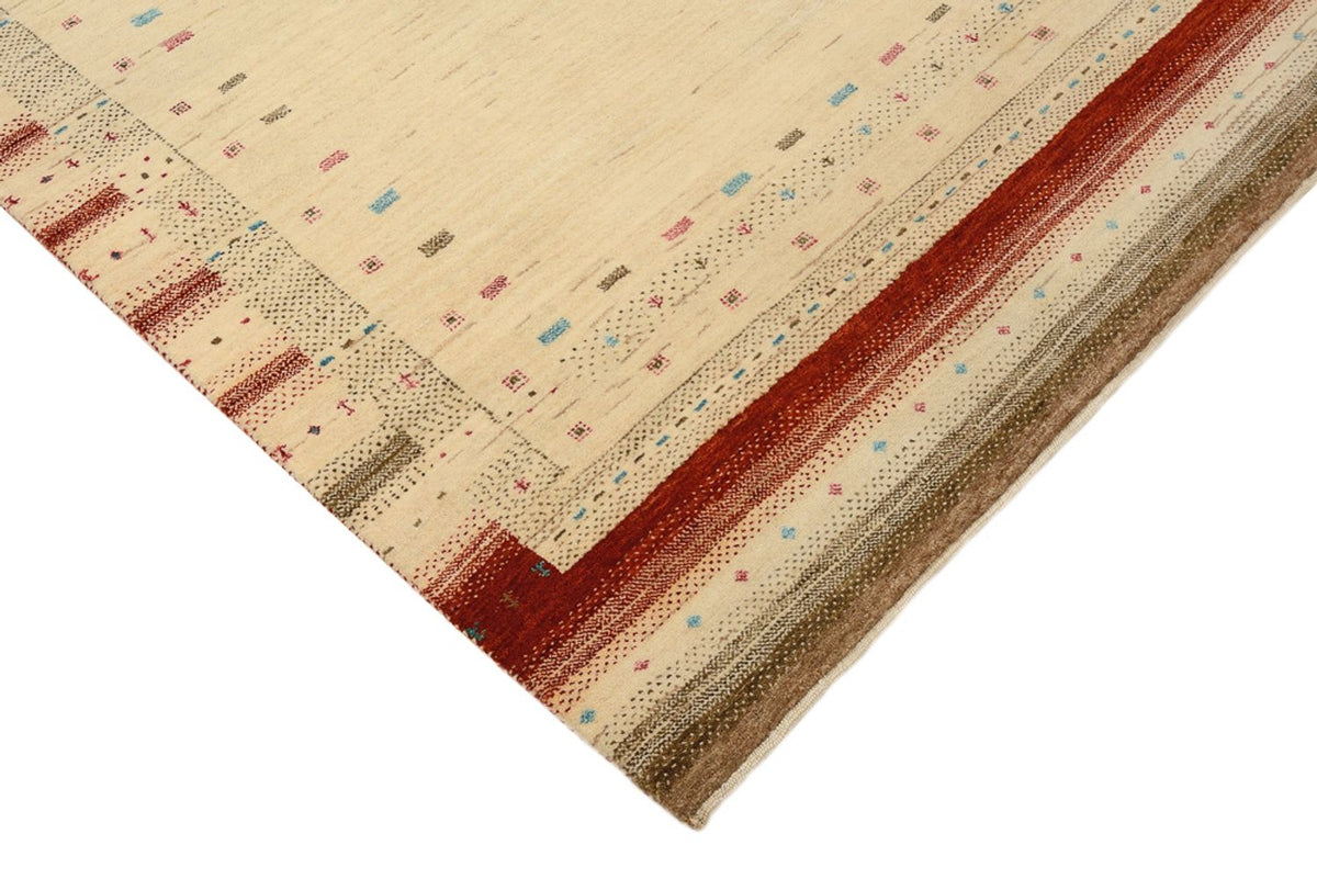 Tappeto Gabbeh - Loribaft Indus - 152 x 106 cm - beige chiaro