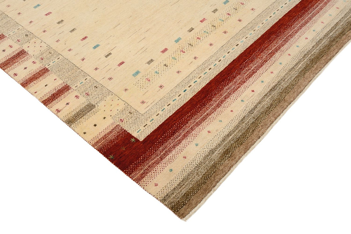Tappeto Gabbeh - Loribaft Indus - 206 x 156 cm - beige chiaro