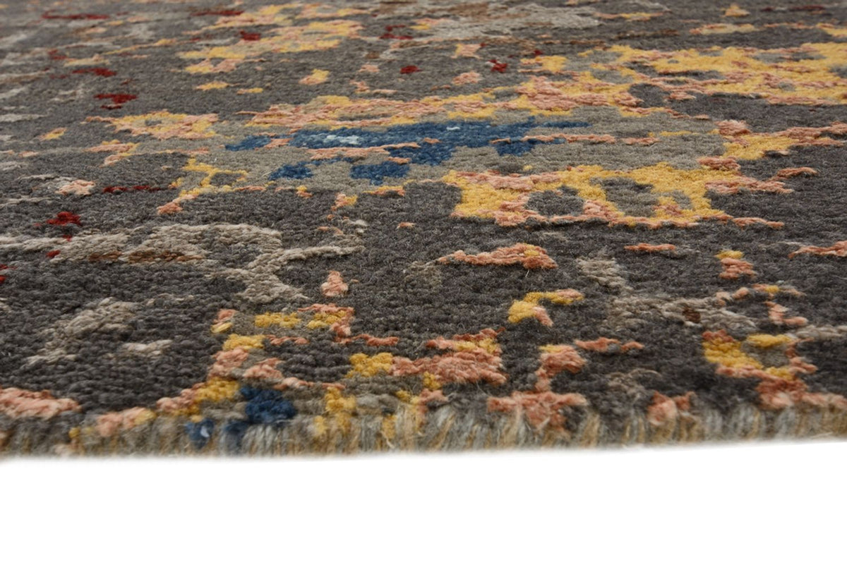 Tappeto di design rotondo  - 182 x 180 cm - multicolore