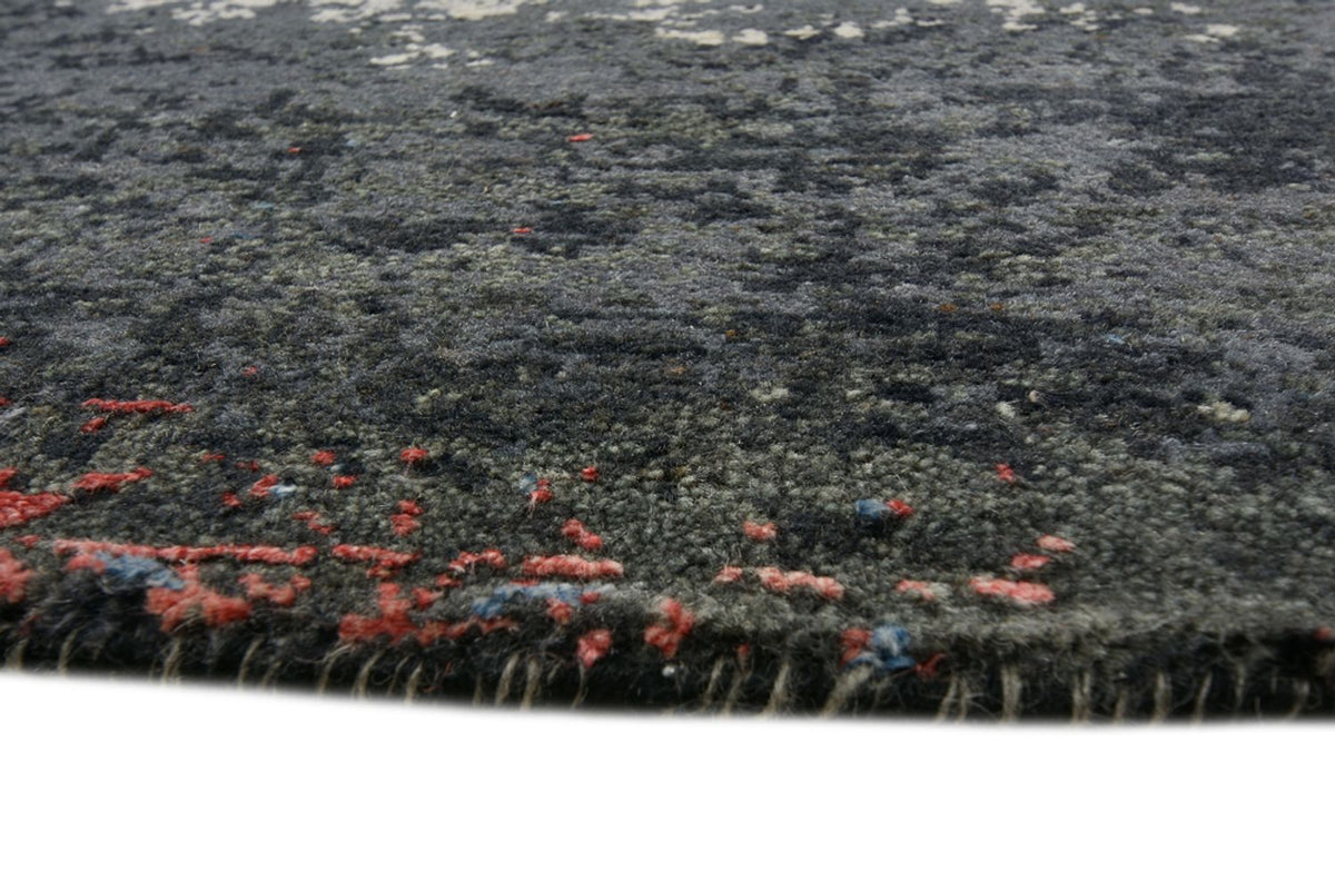 Tappeto di design rotondo  - 185 x 183 cm - multicolore