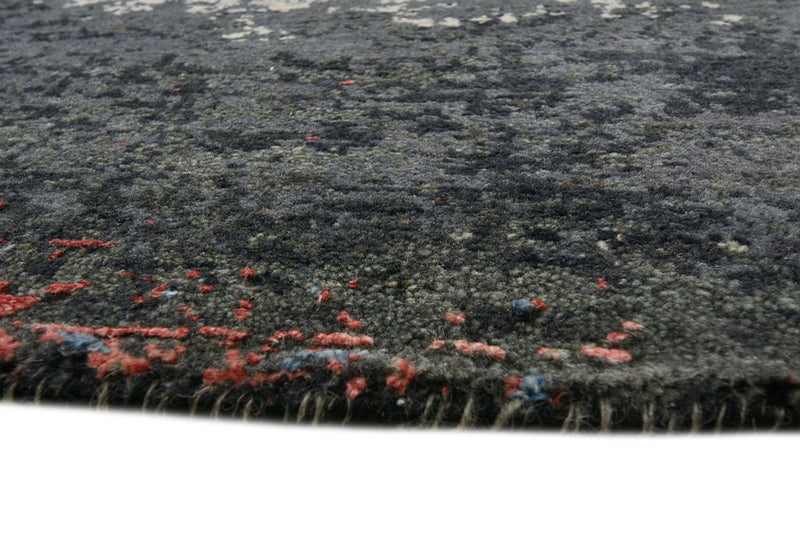 Tappeto di design rotondo  - 185 x 183 cm - multicolore