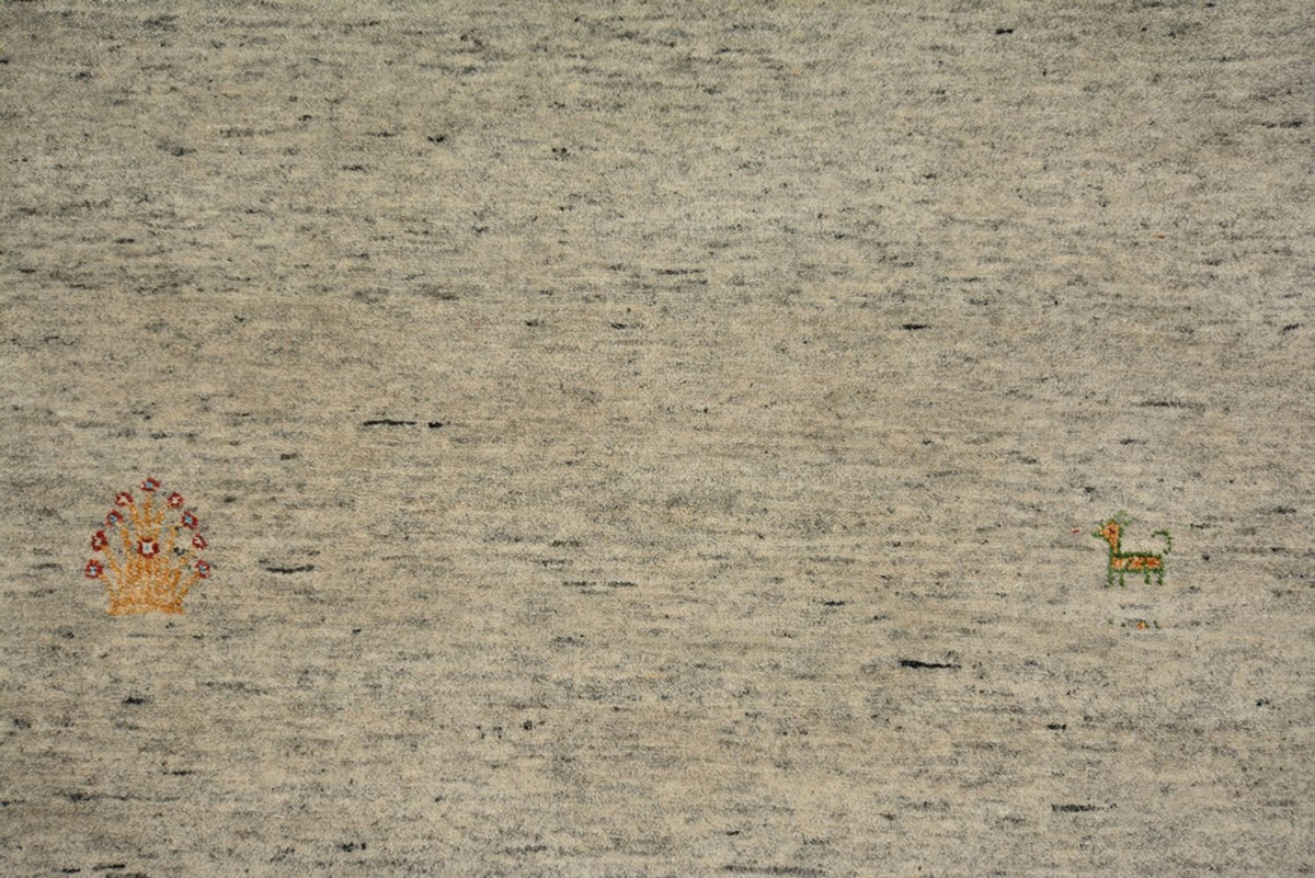 Tappeto corsia Tappeto Gabbeh - Loribaft Indus - 241 x 74 cm - cammello
