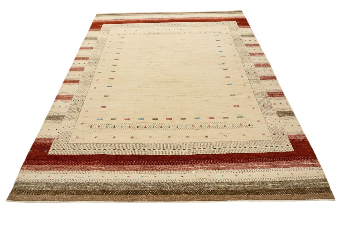 Tappeto Gabbeh - Loribaft Indus - 243 x 171 cm - beige chiaro