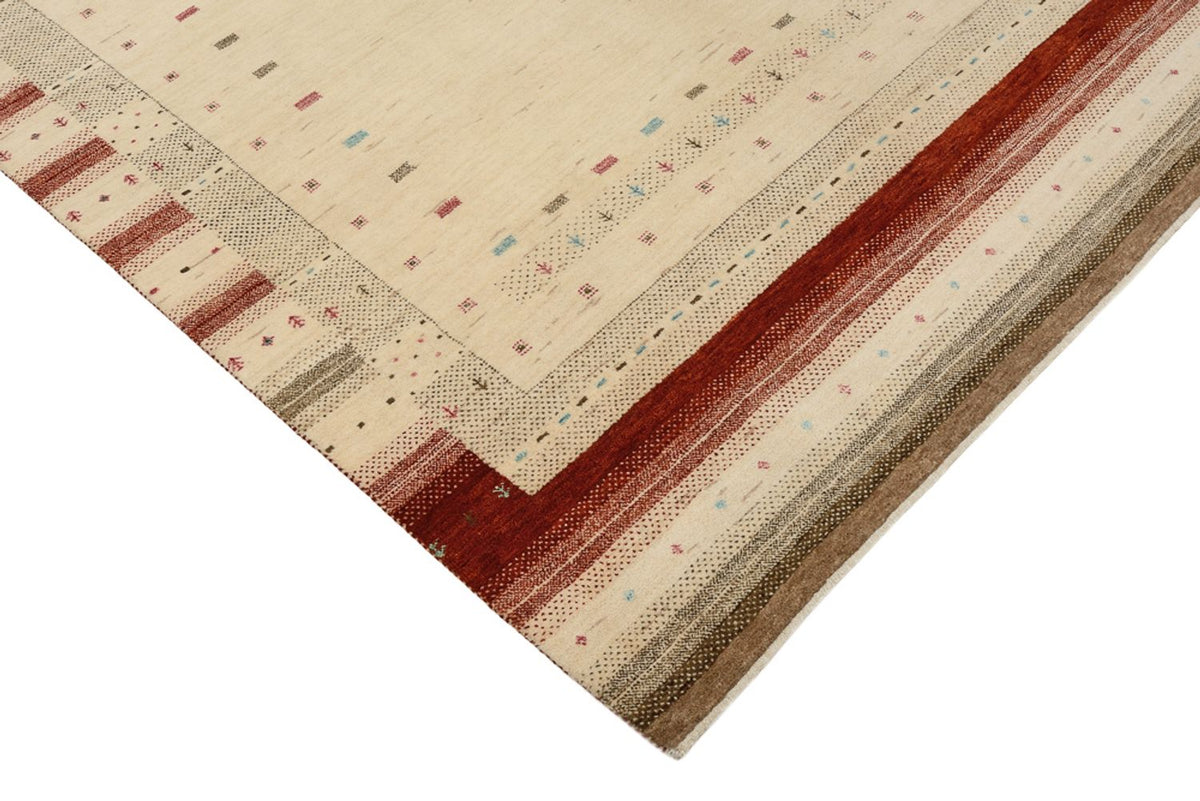 Tappeto Gabbeh - Loribaft Indus - 205 x 152 cm - beige chiaro