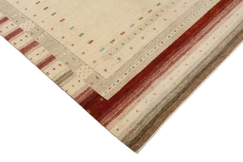 Tappeto Gabbeh - Loribaft Indus - 205 x 152 cm - beige chiaro