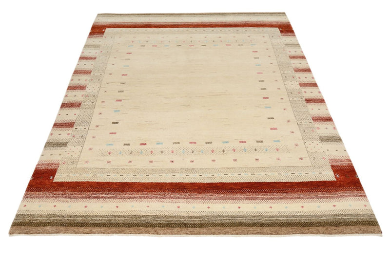 Tappeto Gabbeh - Loribaft Indus - 205 x 152 cm - beige chiaro
