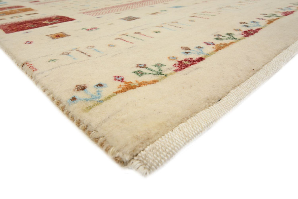 Tappeto Gabbeh - Loribaft Indus - 246 x 174 cm - beige chiaro