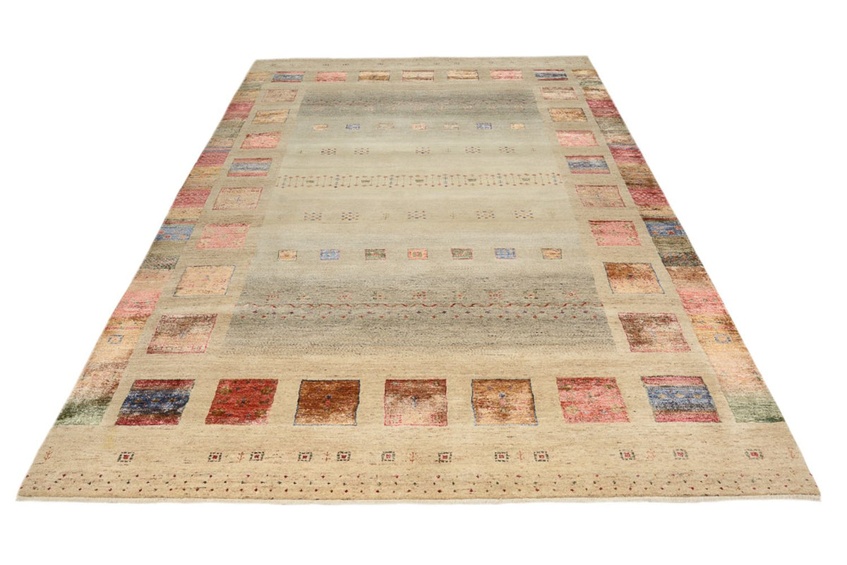 Tappeto Gabbeh - Loribaft Indus - 306 x 205 cm - beige chiaro