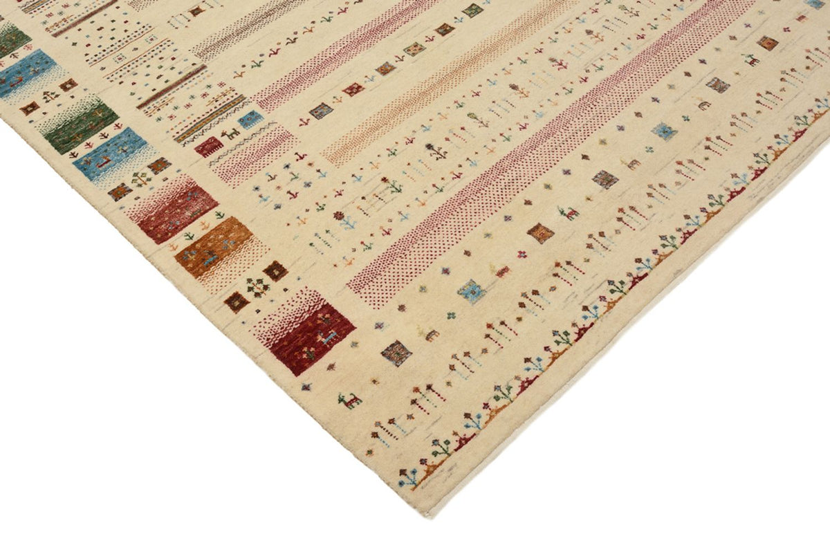 Tappeto Gabbeh - Loribaft Indus - 201 x 155 cm - beige chiaro