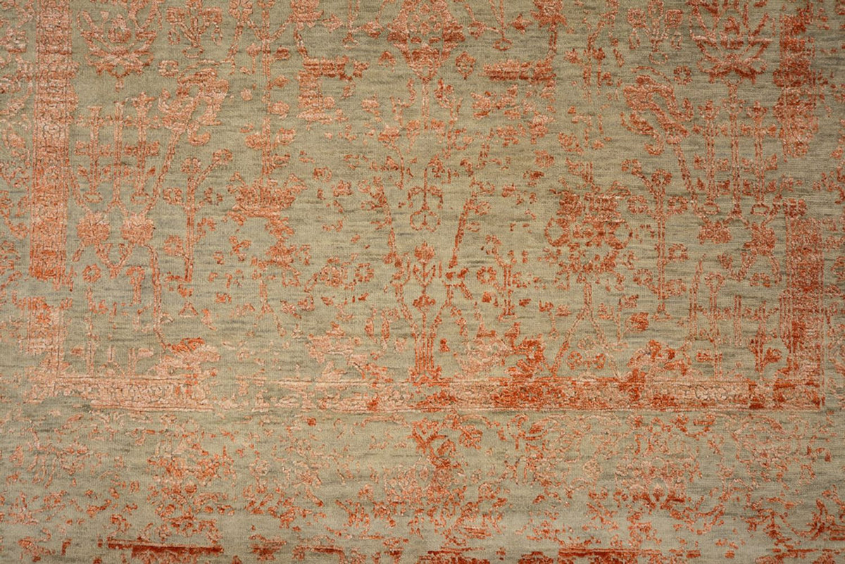 Tappeto di design - 231 x 175 cm - ruggine