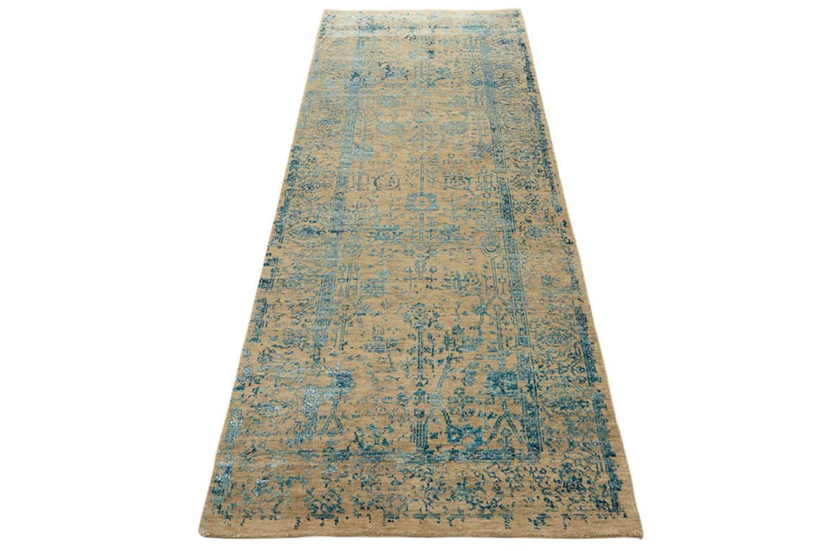 Tappeto corsia Tappeto di design - 243 x 84 cm - cammello