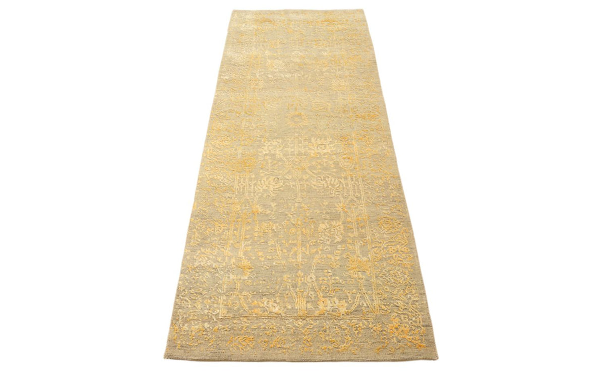 Tappeto corsia Tappeto di design - 201 x 73 cm - caramello