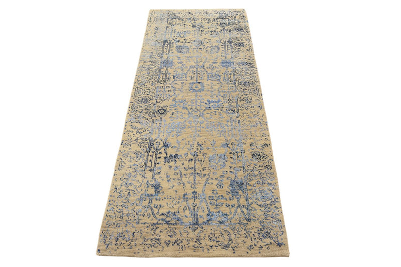 Tappeto corsia Tappeto di design - 195 x 74 cm - caramello