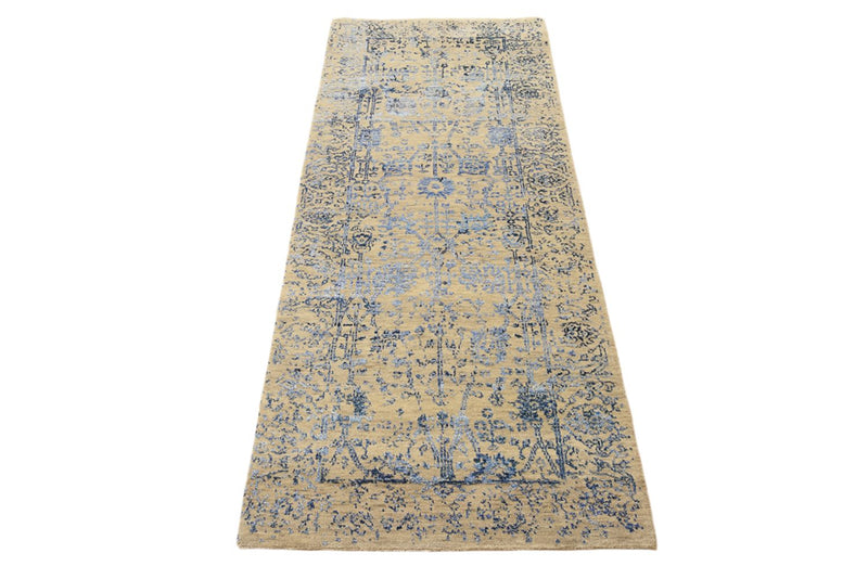 Tappeto corsia Tappeto di design - 195 x 74 cm - caramello
