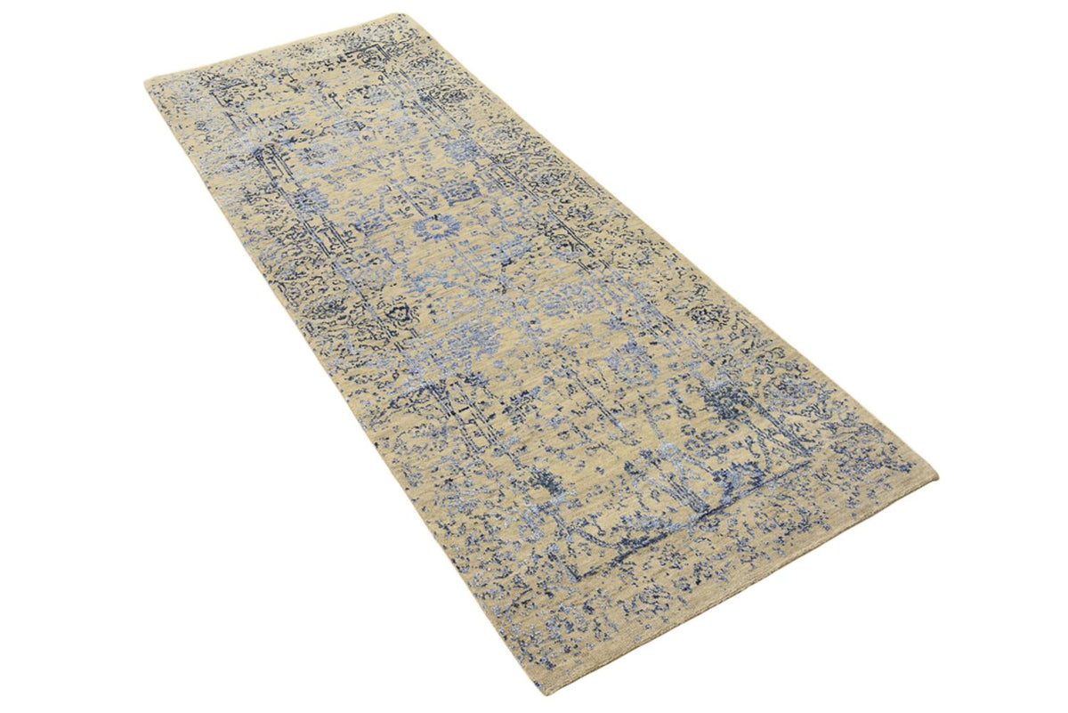 Tappeto corsia Tappeto di design - 195 x 74 cm - caramello