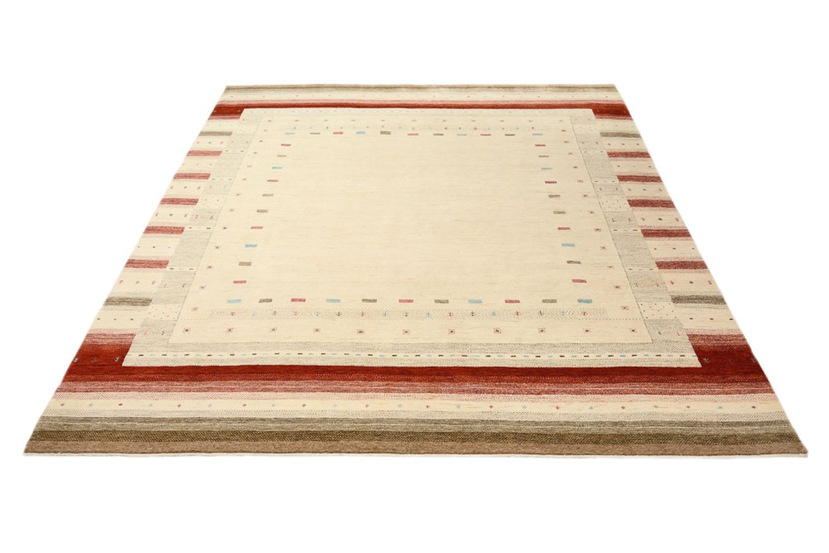 Tappeto Gabbeh - Loribaft Indus - 300 x 254 cm - beige chiaro