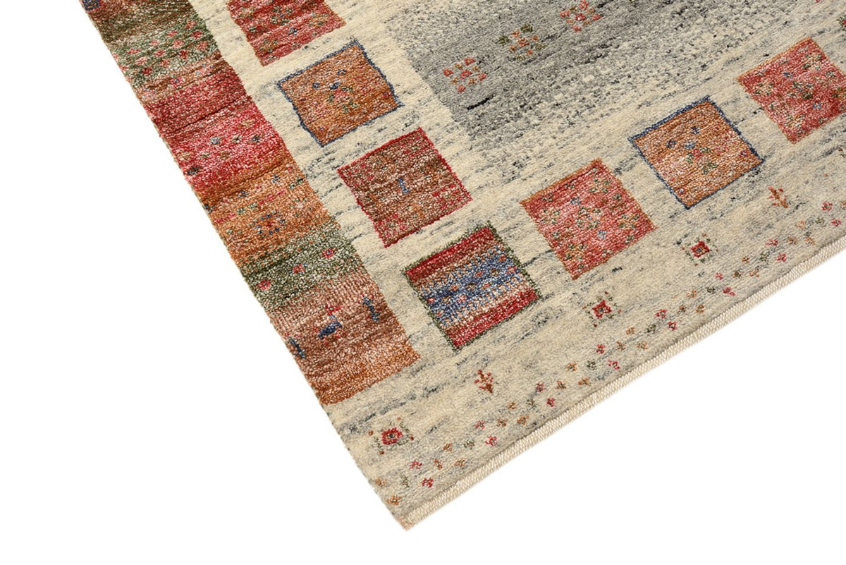 Tappeto Gabbeh - Loribaft Indus - 142 x 76 cm - multicolore