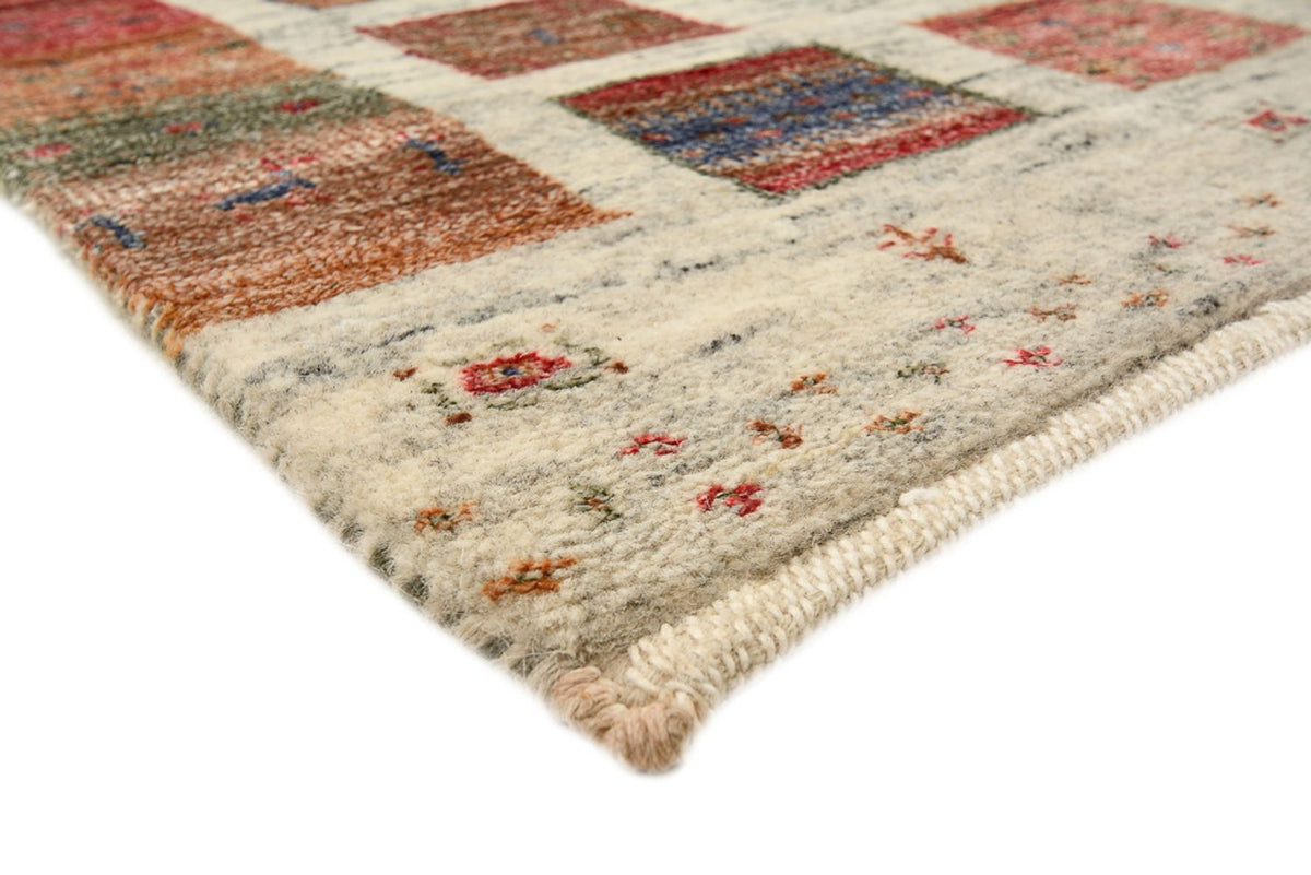 Tappeto Gabbeh - Loribaft Indus - 142 x 76 cm - multicolore