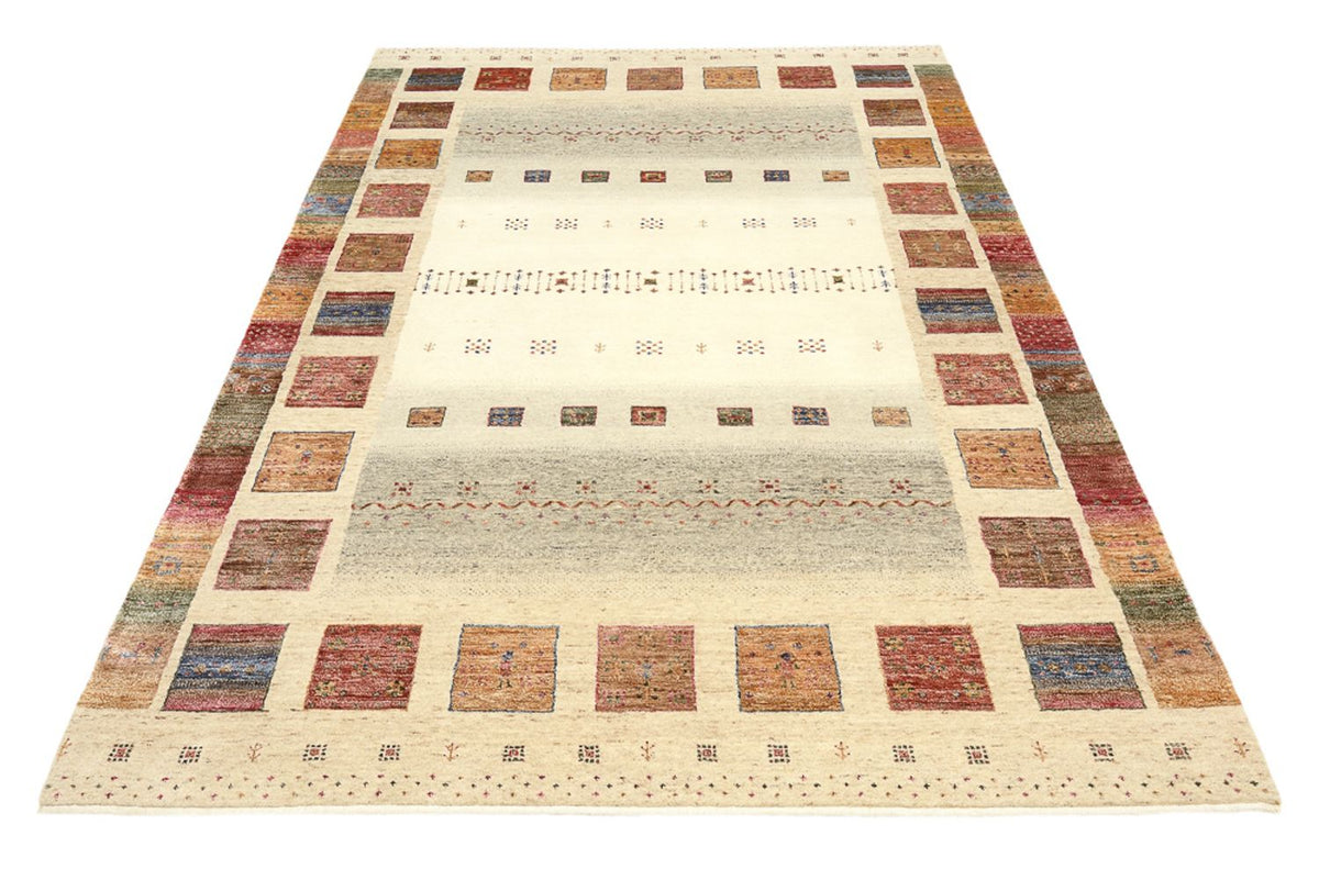 Tappeto Gabbeh - Loribaft Indus - 244 x 175 cm - multicolore