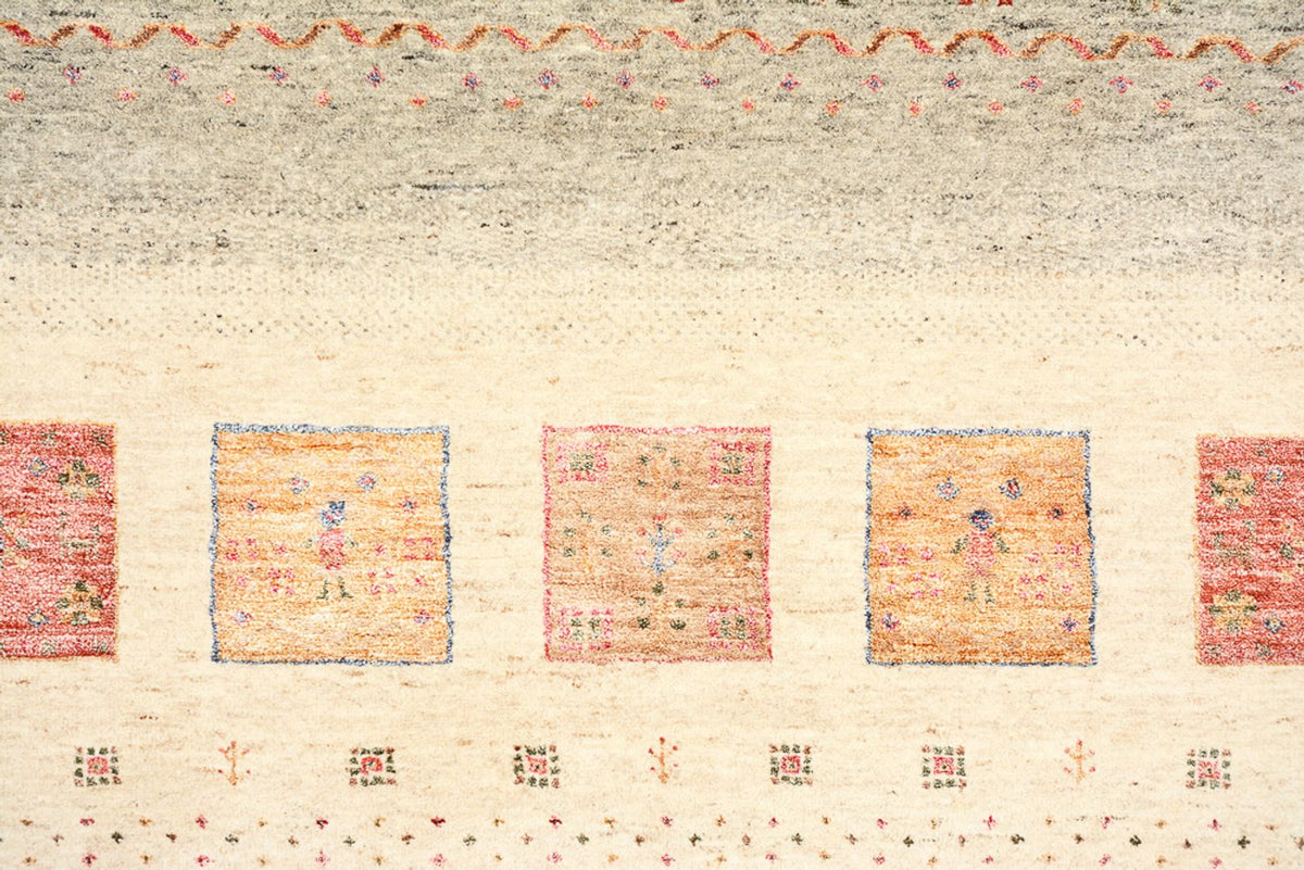 Tappeto Gabbeh - Loribaft Indus - 244 x 175 cm - multicolore