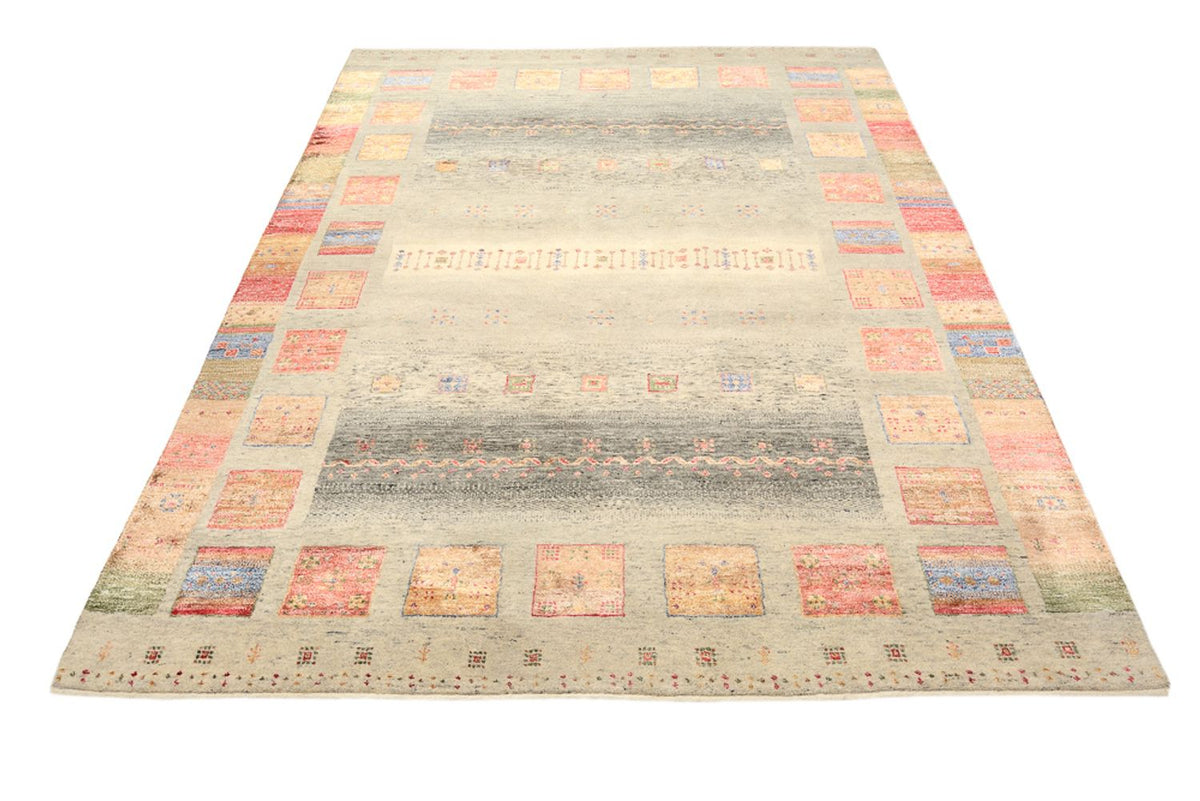 Tappeto Gabbeh - Loribaft Indus - 241 x 176 cm - multicolore