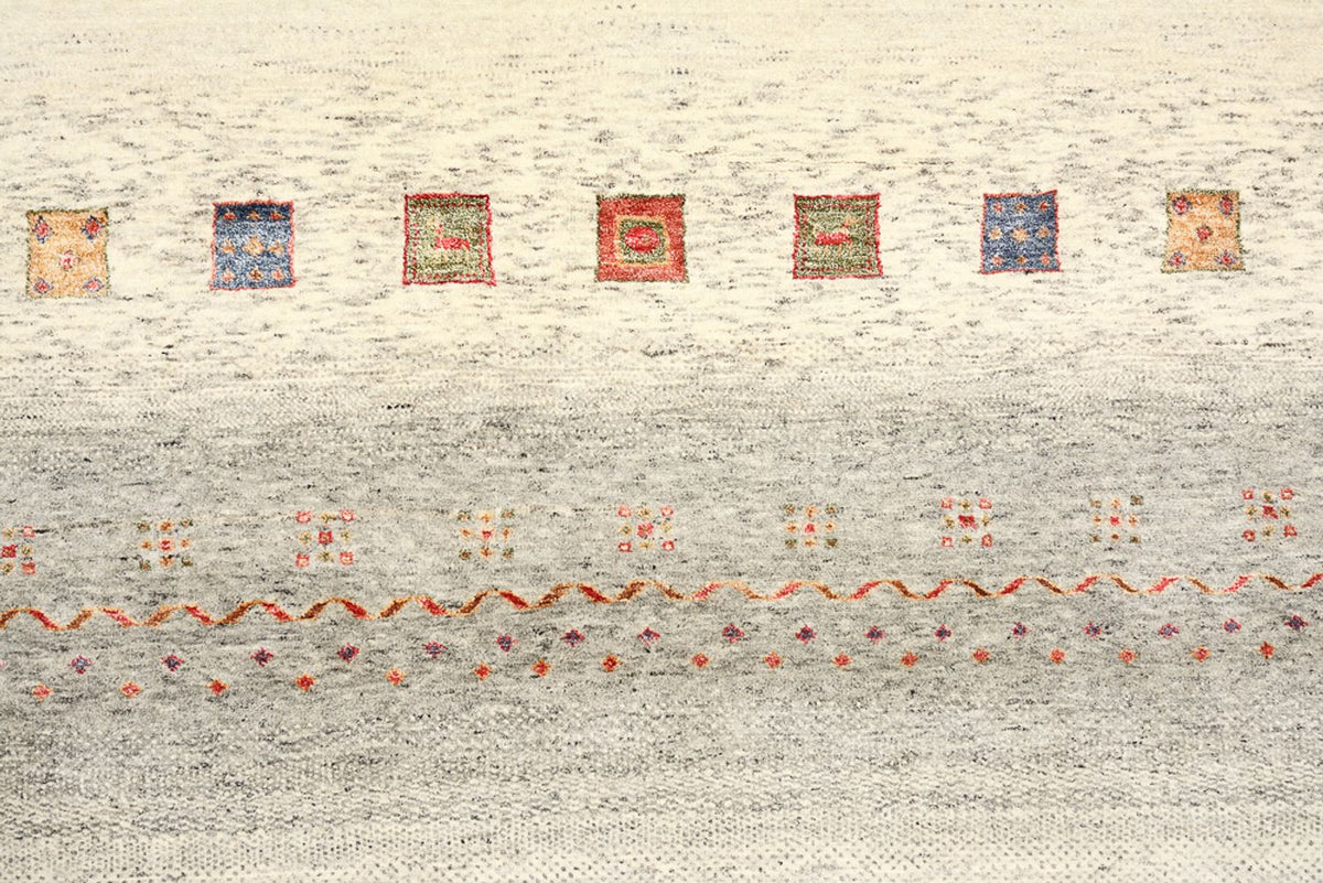 Tappeto Gabbeh - Loribaft Indus - 341 x 248 cm - multicolore