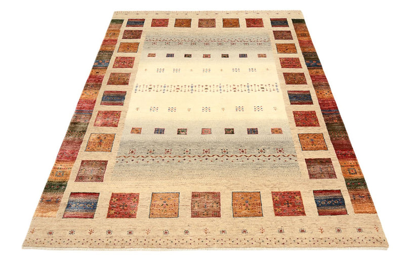 Tappeto Gabbeh - Loribaft Indus - 204 x 156 cm - multicolore