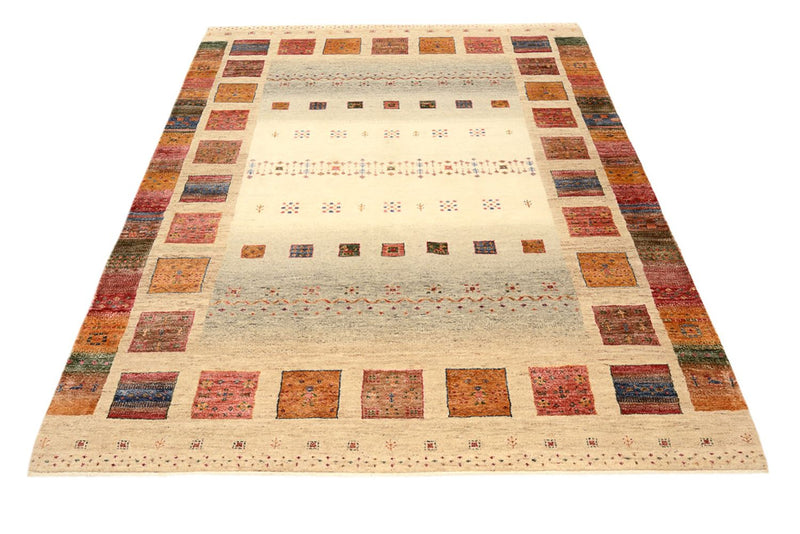 Tappeto Gabbeh - Loribaft Indus - 205 x 153 cm - multicolore