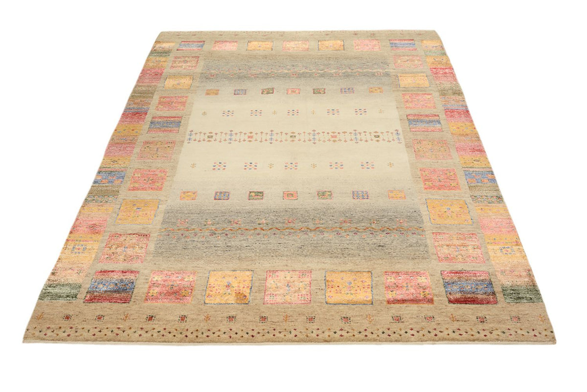 Tappeto Gabbeh - Loribaft Indus - 205 x 153 cm - multicolore
