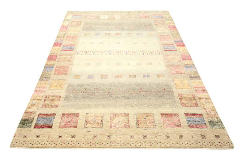 Tappeto Gabbeh - Loribaft Indus - 241 x 164 cm - multicolore