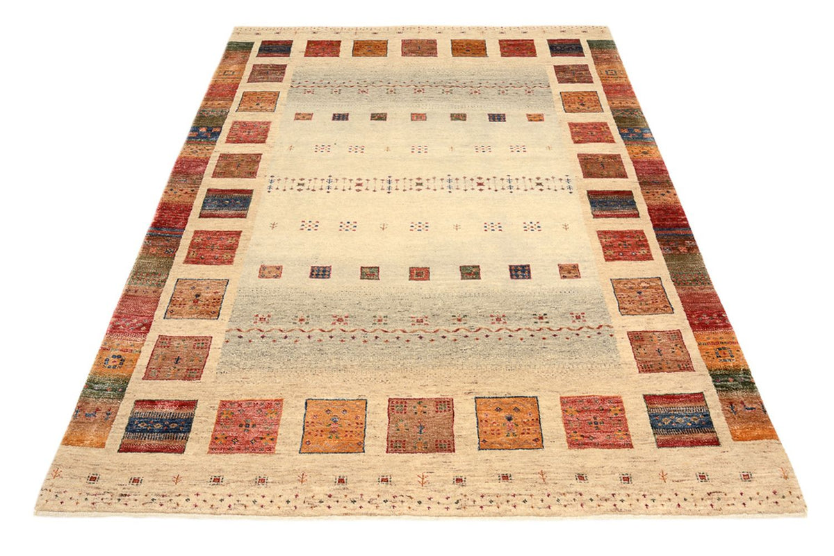 Tappeto Gabbeh - Loribaft Indus - 207 x 148 cm - multicolore