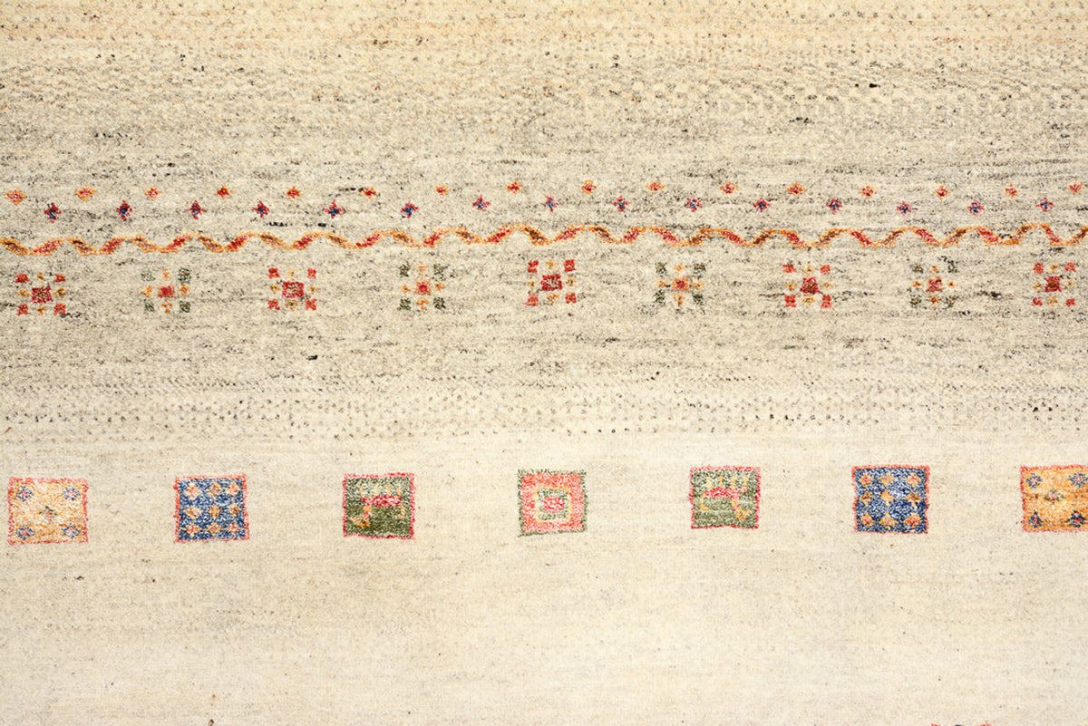 Tappeto Gabbeh - Loribaft Indus - 207 x 148 cm - multicolore