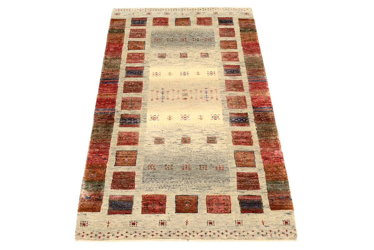 Tappeto Gabbeh - Loribaft Indus - 139 x 76 cm - multicolore
